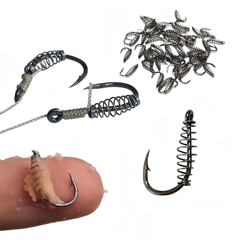 Fishing Hook Circle - 10-60PCS Anzóis de Pesca de Aço