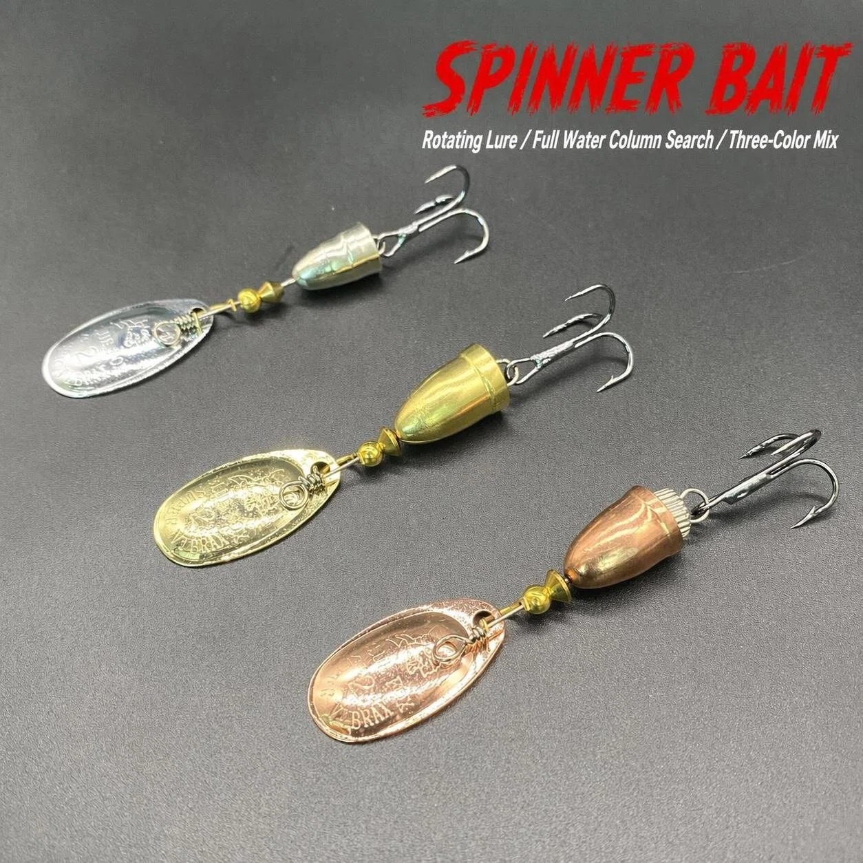 Fishing Hook Treble - 1 unidade de Isca Artificial Giratória