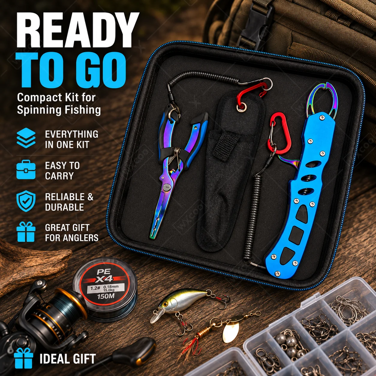 Alicate de pesca para água sal - Fishing Hook Remover avaliação e preço