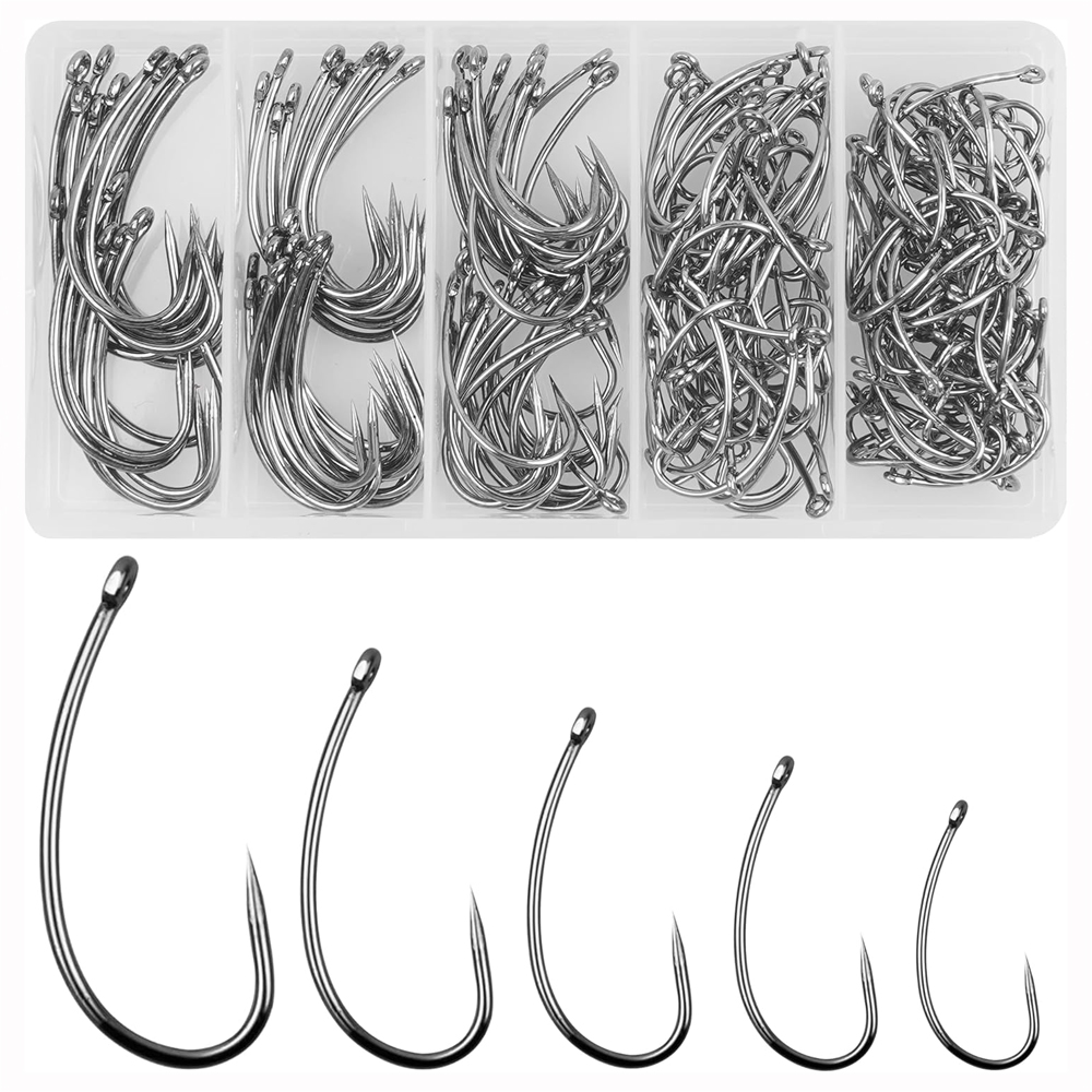 Barbless Fishing Hooks Kit, Sh - Fishing Hook Circle avaliação e preço
