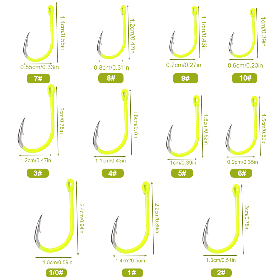 NGB 50 peças 1/0 # -10 # Anzói - Fishing Hook Circle avaliação e preço