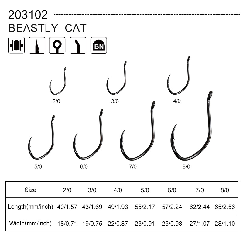 Obsessão 203102 10 pçs/saco pe - Fishing Hook Assortment avaliação e preço