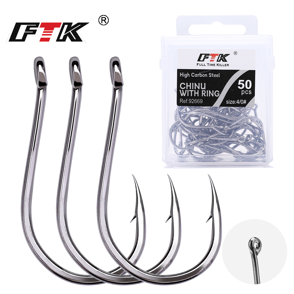Anzol FTK CHINU com Anel e Bar - Fishing Hook Assortment avaliação e preço