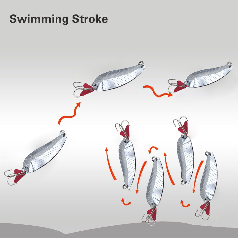 Colheres de Pesca para Truta,  - Fishing Hook Treble avaliação e preço