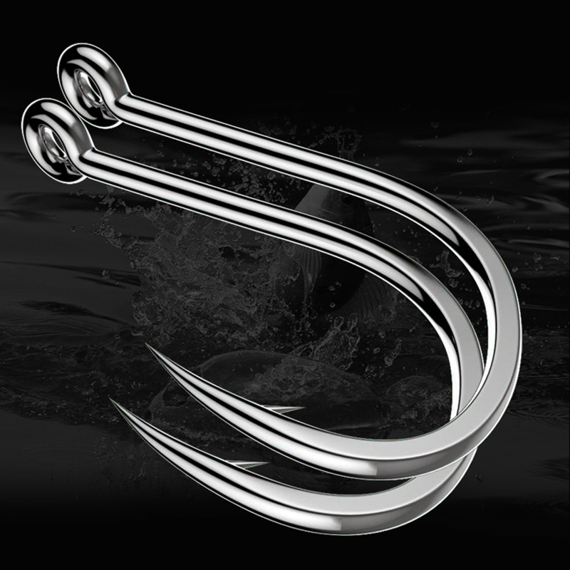 50 pçs ganchos de pesca farpad - Fishing Hook Circle avaliação e preço