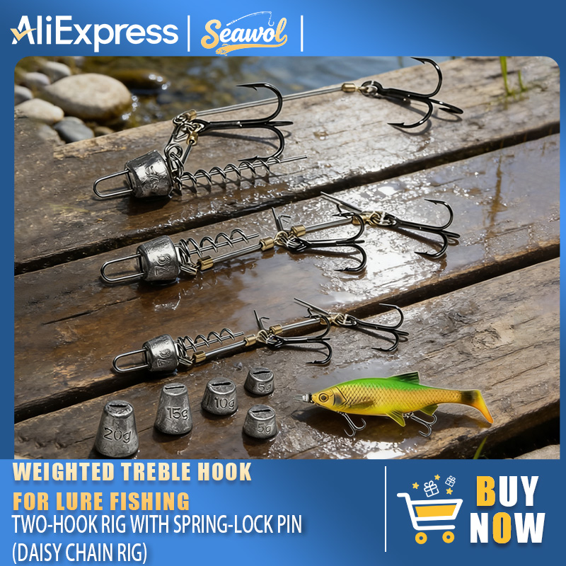 Conjuntos de Anzóis de Pesca c - Fishing Hook Treble avaliação e preço