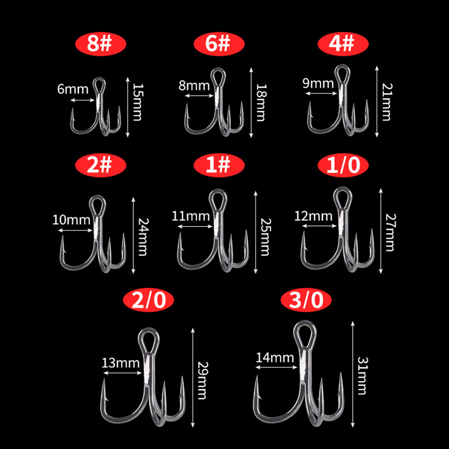 Gancho agudo de pesca 6x, aço  - Fishing Hook Assortment avaliação e preço